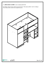 Предварительный просмотр 26 страницы Birlea MERLIN HIGH SLEEPER Assembly Instructions Manual