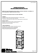 Preview for 2 page of Birlea MIDTOWN S000350 Assembly Instructions Manual