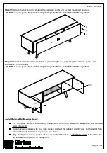 Preview for 9 page of Birlea MILFORD TV UNIT Assembly Instructions Manual