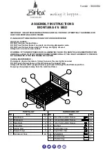 Birlea MONTANA Assembly Instructions предпросмотр