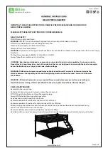 Preview for 1 page of Birlea NEXUS TRIPLE SLEEPER Assembly Instructions