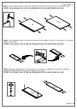 Предварительный просмотр 6 страницы Birlea OPUS BOOKCASE Assembly Instructions Manual