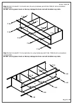 Предварительный просмотр 9 страницы Birlea OPUS BOOKCASE Assembly Instructions Manual