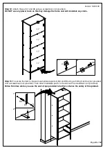 Предварительный просмотр 11 страницы Birlea OPUS BOOKCASE Assembly Instructions Manual