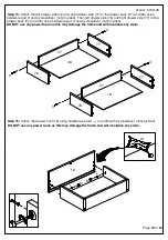 Предварительный просмотр 12 страницы Birlea OPUS BOOKCASE Assembly Instructions Manual