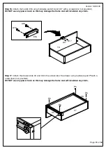 Предварительный просмотр 13 страницы Birlea OPUS BOOKCASE Assembly Instructions Manual