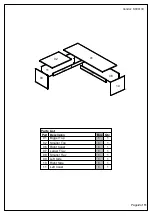 Предварительный просмотр 4 страницы Birlea OPUS CORNER STUDY DESK Assembly Instructions Manual