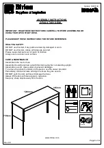 Предварительный просмотр 3 страницы Birlea Opus Assembly Instructions Manual