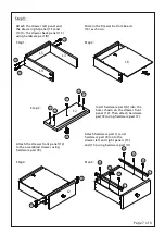 Предварительный просмотр 8 страницы Birlea PARIS 1 DRAWER BEDSIDE Assembly Instructions Manual