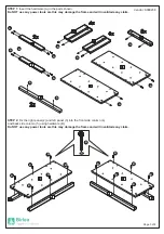 Предварительный просмотр 4 страницы Birlea PEMBROKE 4 DRAWER NARROW CHEST PINE Assembly Instructions Manual