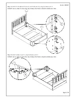 Предварительный просмотр 5 страницы Birlea PHOENIX OTTOMAN 4' Assembly Instructions Manual