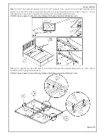 Предварительный просмотр 6 страницы Birlea PHOENIX OTTOMAN 4' Assembly Instructions Manual