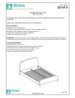 Birlea S000013 Assembly Instructions preview