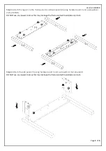 Предварительный просмотр 4 страницы Birlea SANTIAGO 2 DRAWER CONSOLE TABLE Assembly Instructions Manual