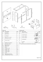 Предварительный просмотр 2 страницы Birlea Santiago 6 Drawer Chest Assembly Instructions Manual