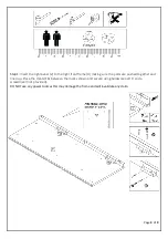 Предварительный просмотр 3 страницы Birlea Santiago 6 Drawer Chest Assembly Instructions Manual