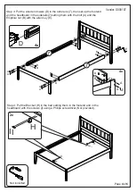 Предварительный просмотр 4 страницы Birlea SANTOS 4.0' BED PINE Assembly Instruction Manual