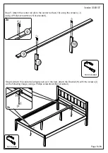 Предварительный просмотр 5 страницы Birlea SANTOS 4.0' BED PINE Assembly Instruction Manual