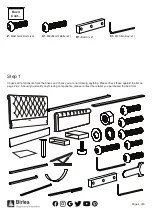 Предварительный просмотр 4 страницы Birlea Sienna Assembly Instructions Manual