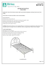 Birlea SOLO 3’ Assembly Instructions предпросмотр