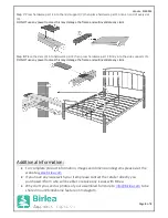 Предварительный просмотр 5 страницы Birlea tetras Assembly Instructions