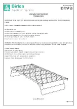 Предварительный просмотр 1 страницы Birlea TRUNDLE BED Assembly Instructions