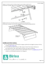 Предварительный просмотр 3 страницы Birlea TRUNDLE BED Assembly Instructions