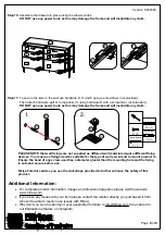 Предварительный просмотр 9 страницы Birlea URB6WCHRUS Assembly Instructions Manual