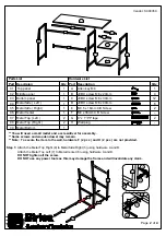 Предварительный просмотр 3 страницы Birlea URBAN STUDY DESK Assembly Instructions