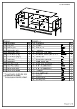 Предварительный просмотр 2 страницы Birlea URBAN TV UNIT RUSTIC Assembly Instructions Manual