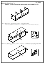 Предварительный просмотр 4 страницы Birlea URBAN TV UNIT RUSTIC Assembly Instructions Manual