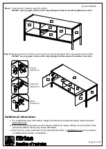 Предварительный просмотр 6 страницы Birlea URBAN TV UNIT RUSTIC Assembly Instructions Manual