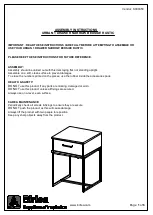 Предварительный просмотр 2 страницы Birlea URBAN URB1NBSRUS Assembly Instructions Manual