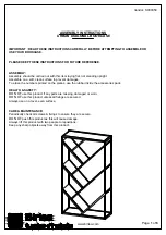 Preview for 2 page of Birlea URBDBCRUS Assembly Instructions Manual