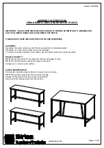 Предварительный просмотр 2 страницы Birlea URBDSBRUS Assembly Instructions