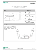 Предварительный просмотр 2 страницы Birlea Valencia 2 Drawer Sideboard Assembly Instructions