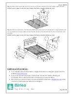 Preview for 11 page of Birlea VALENTINO 2 DRAWER Assembly Instructions Manual