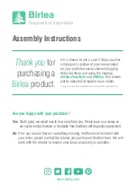 Preview for 1 page of Birlea VIENNA Assembly Instructions