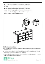 Preview for 4 page of Birlea VIENNA Assembly Instructions