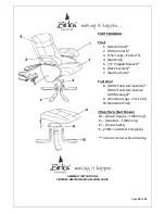 Preview for 10 page of Birlea VINCENZA Assembly & Operating Instructions