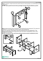 Предварительный просмотр 5 страницы Birlea WINCHESTER LARGE TV UNIT Assembly Instructions Manual