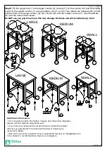 Предварительный просмотр 6 страницы Birlea WINCHESTER NEST OF TABLES Assembly Instructions Manual