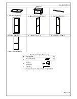 Предварительный просмотр 2 страницы Birlea Woburn 1 Door 1 Drawer Wardrobe Assembly Instructions