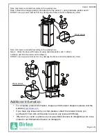 Предварительный просмотр 4 страницы Birlea Woburn 1 Door 1 Drawer Wardrobe Assembly Instructions