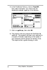 Предварительный просмотр 38 страницы Birmy Graphics PowerRIP Stylus Installation And Operation Manual