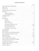 Preview for 3 page of BIRO 3334SS Operating And Service Manual