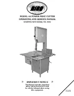 BIRO 44 Operating And Service Manual preview