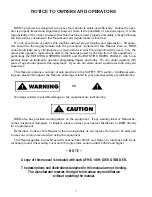 Preview for 4 page of BIRO AFMG-48-II Operating And Service Manual