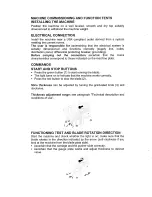 Предварительный просмотр 12 страницы BIRO B300m Installation - Use - Maintenance