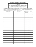 Preview for 39 page of BIRO EMG-32 Operating Manual And Parts List